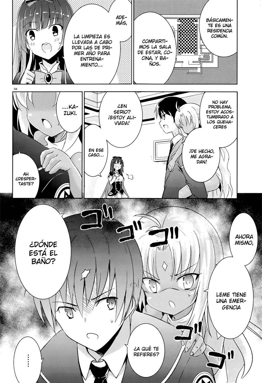 Magika no Kenshi to Shoukan Maou Chapter 4 - Page 5
