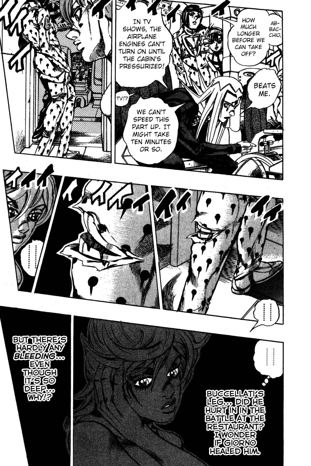 JoJo no Kimyou na Bouken: Part 5 - Ougon no Kaze Chapter 93 - Page 10