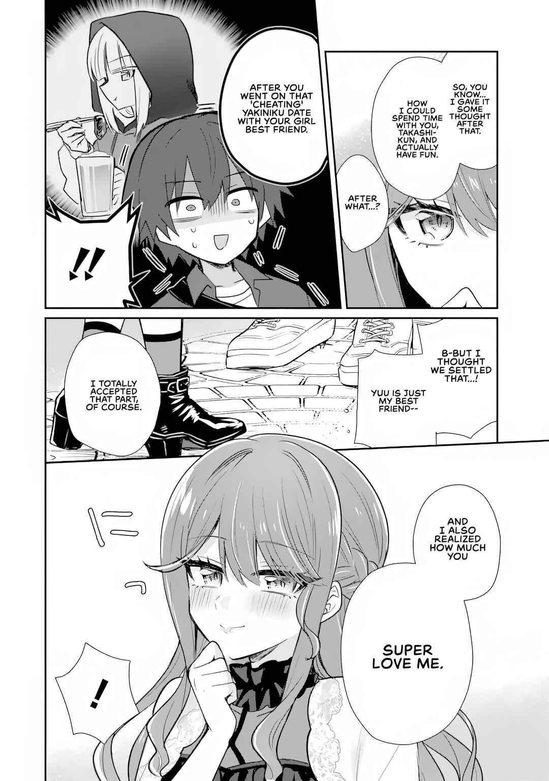 Osake to Senpai Kanojo to no Amaama Doukyo Lovecome wa Nijuusai ni Natte kara Chapter 4.1 - Page 4