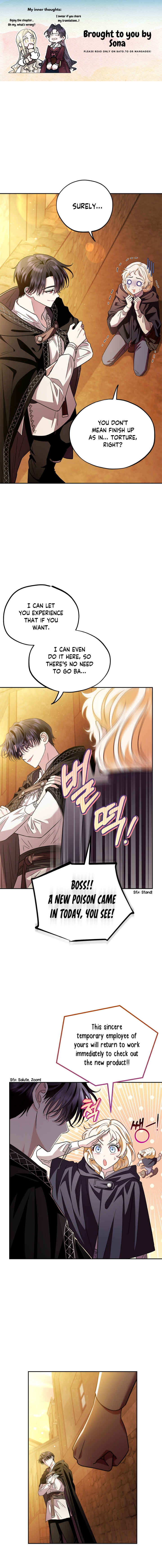 I Will Become the Villain's Poison Taster Chapter 5 - Page 1