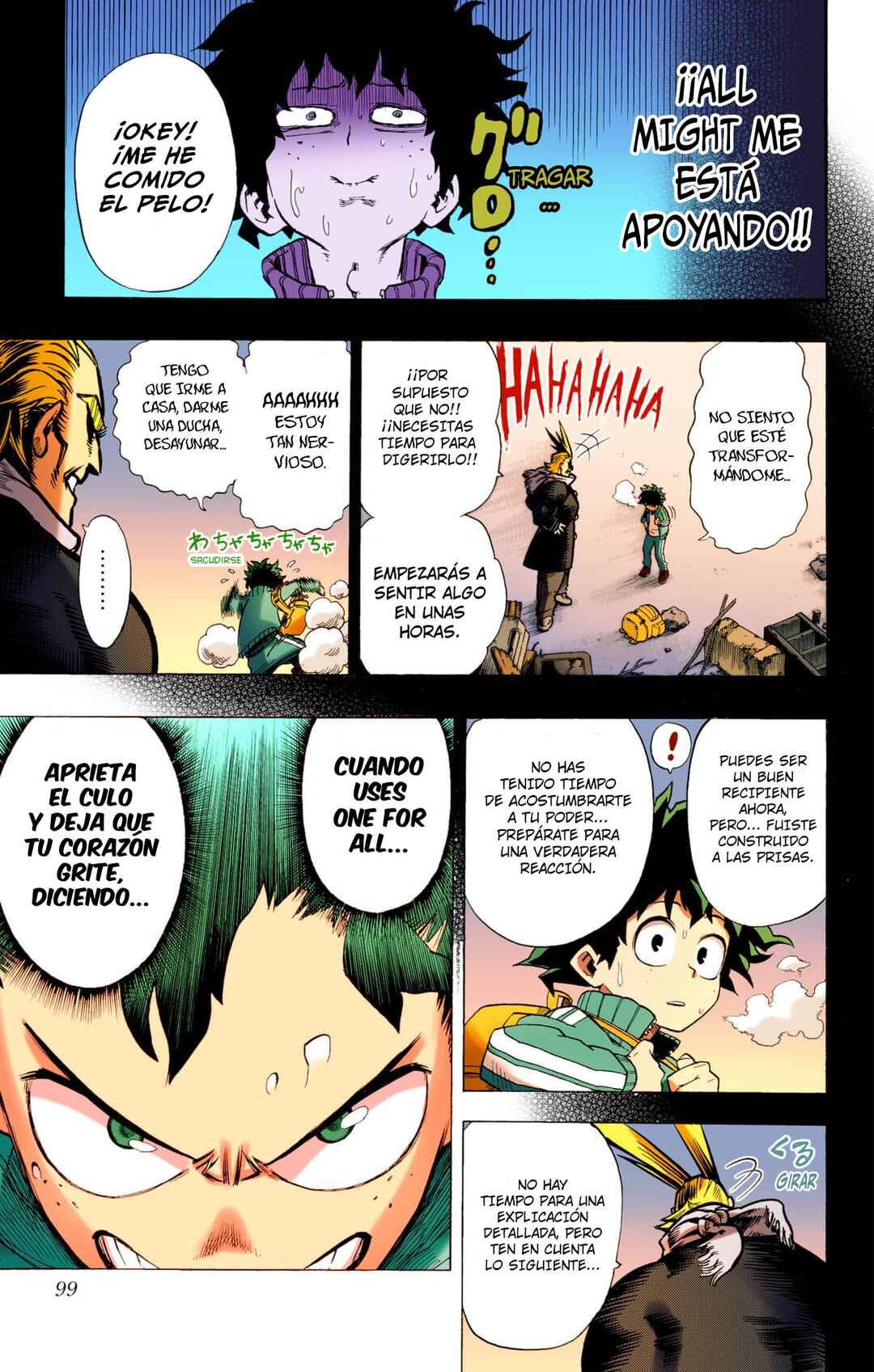 Boku no Hero Academia (Official Colored) Chapter 3 - Page 14