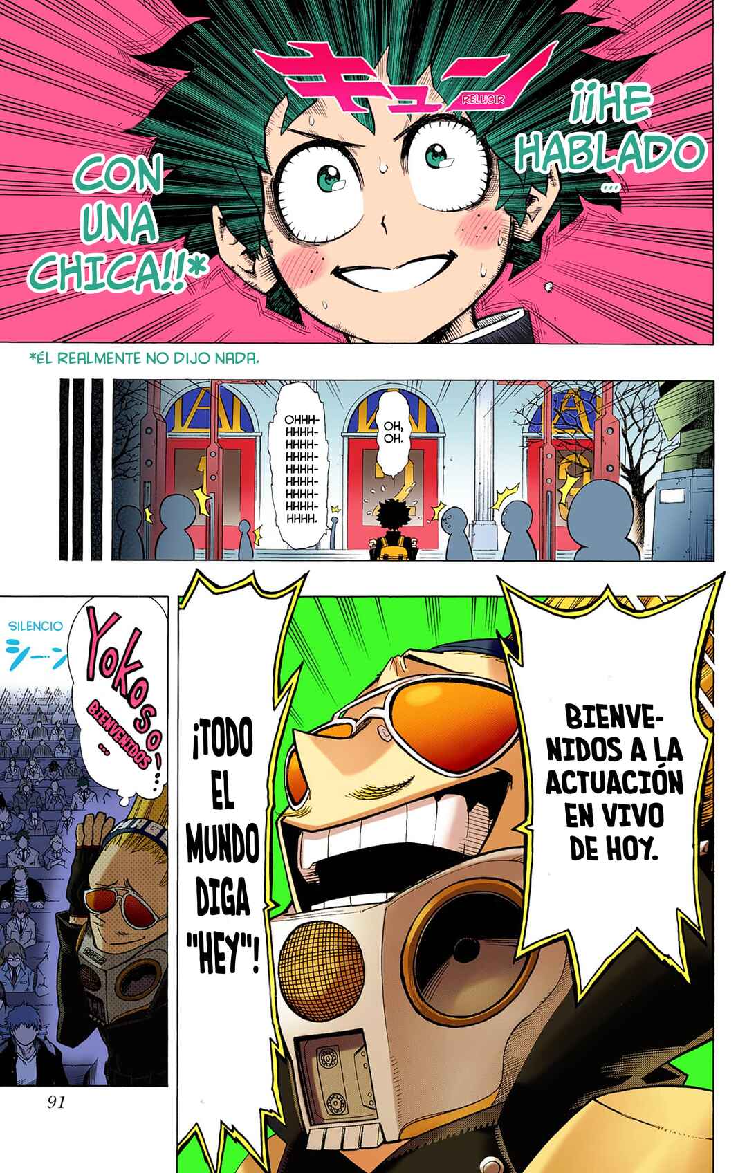 Boku no Hero Academia (Official Colored) Chapter 3 - Page 6
