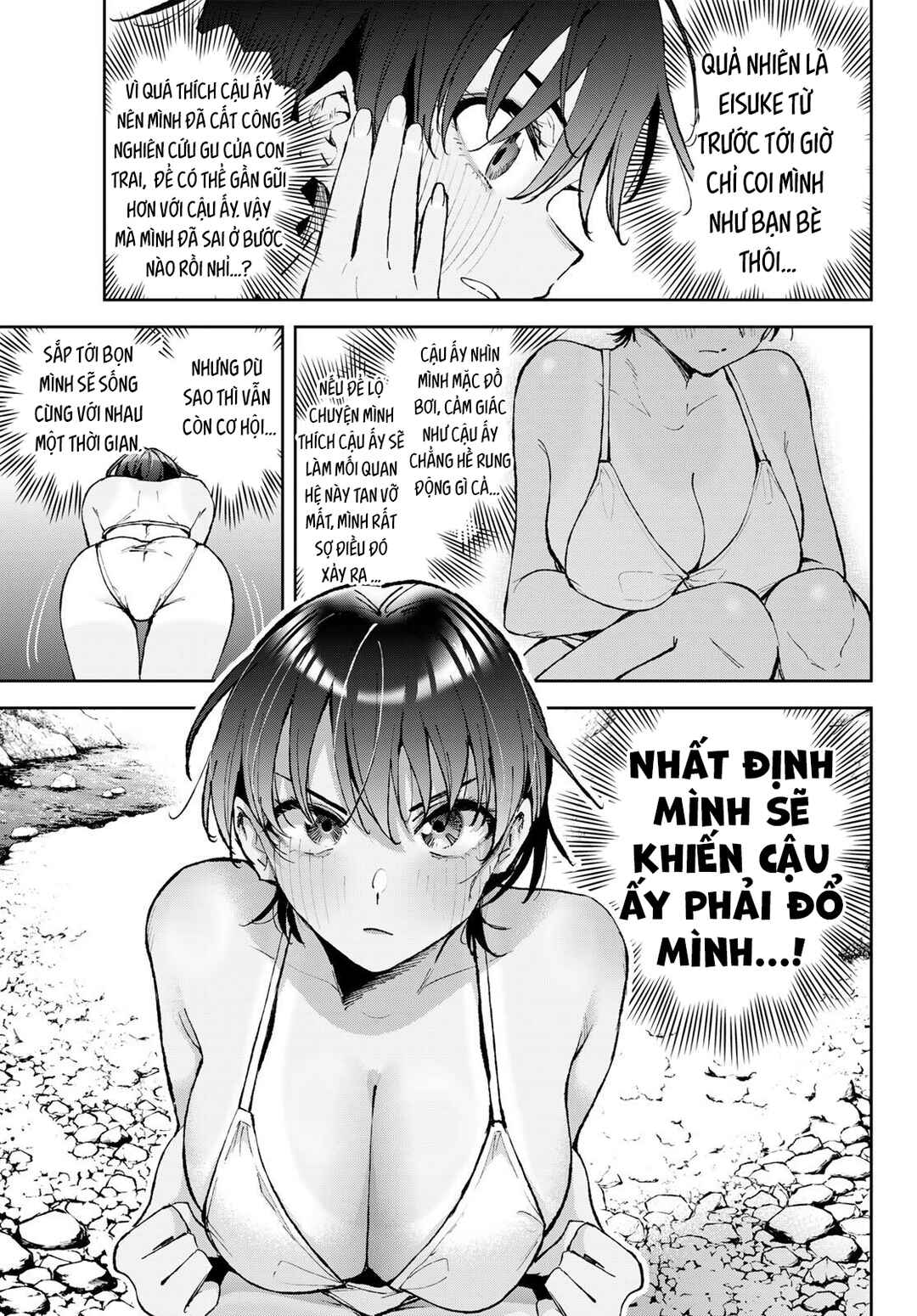 Onnatomodachi to Girlfriend wa Kamihitoe Chapter ? - Page 19