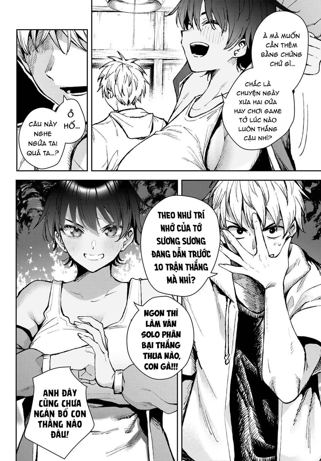 Onnatomodachi to Girlfriend wa Kamihitoe Chapter ? - Page 4
