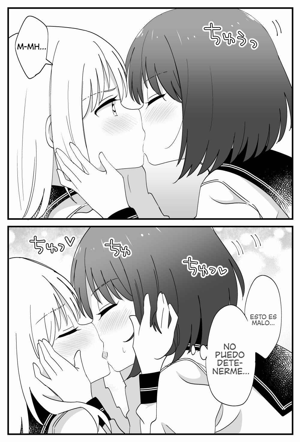 Hajimete Kisu Shita Toki no Onnanoko Futari no Hannou. Chapter Oneshot - Page 4