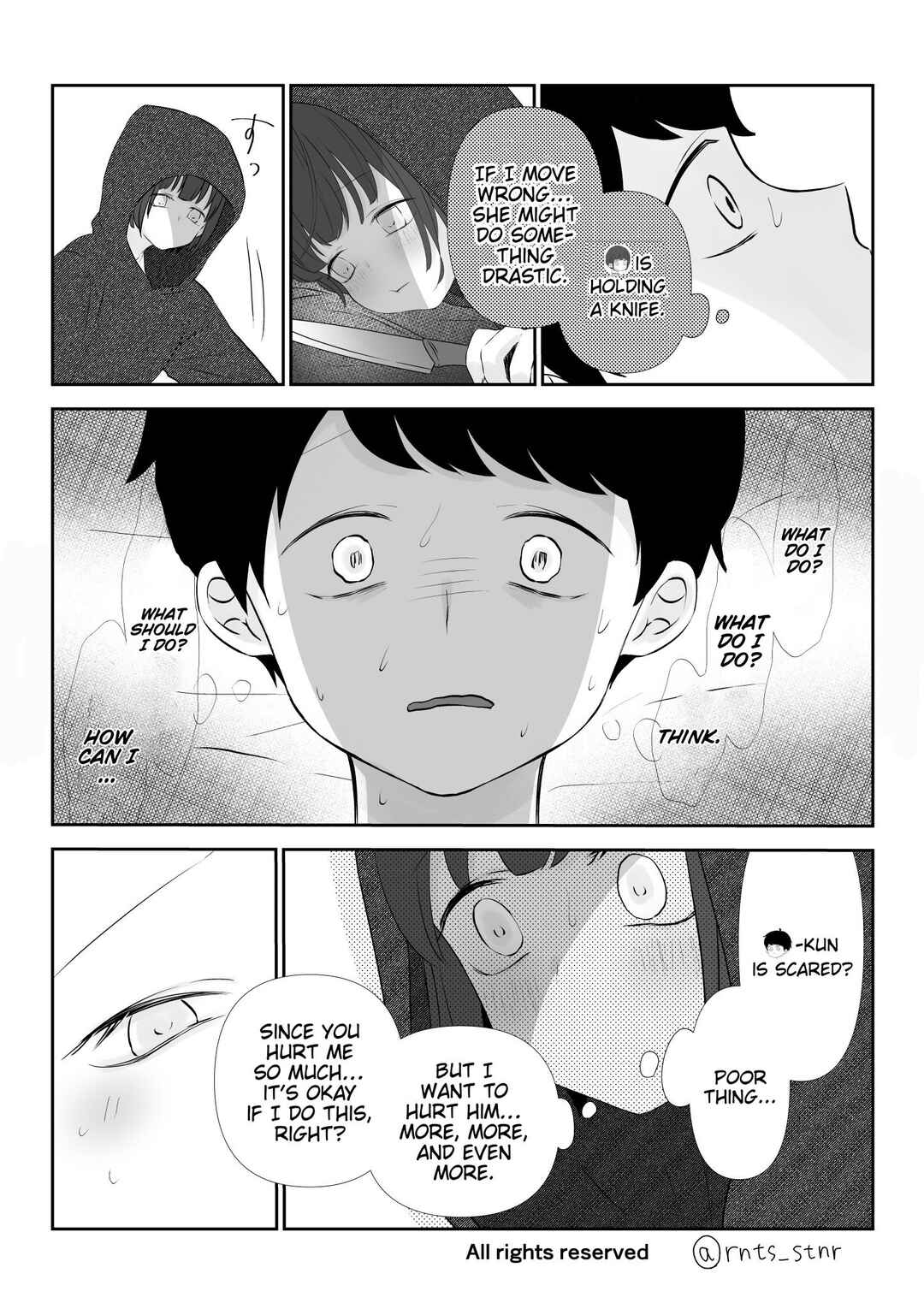 Ijime kara Tasuketa Osananajimi ga Yandere ni naru made Chapter 7 - Page 1