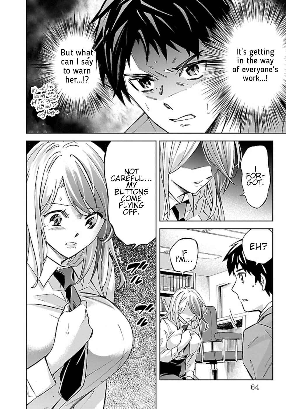 Senpai wa Dekapai Chapter 3 - Page 13