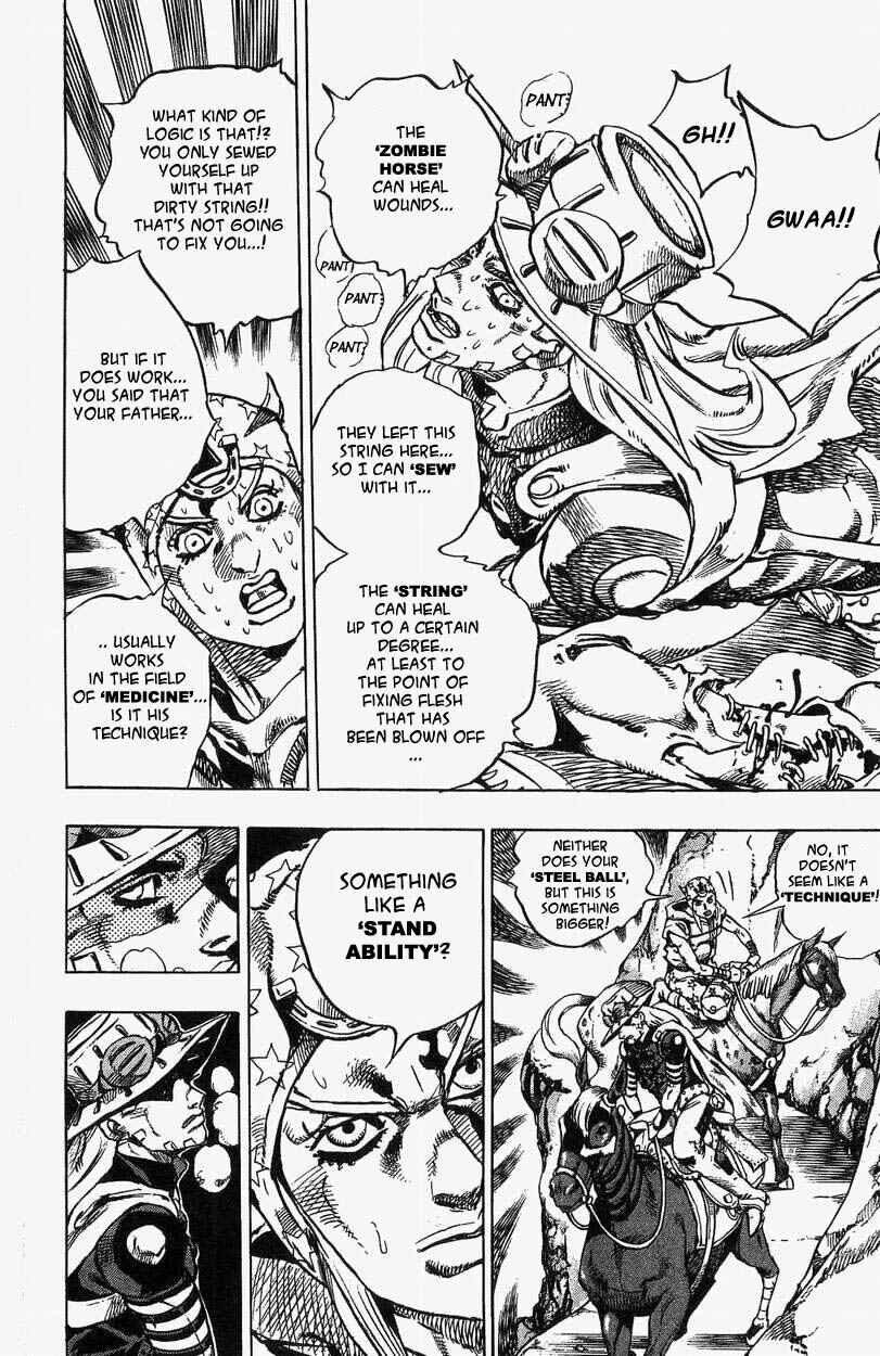 JoJo no Kimyou na Bouken: Part 7 - Steel Ball Run Chapter 24 - Page 27