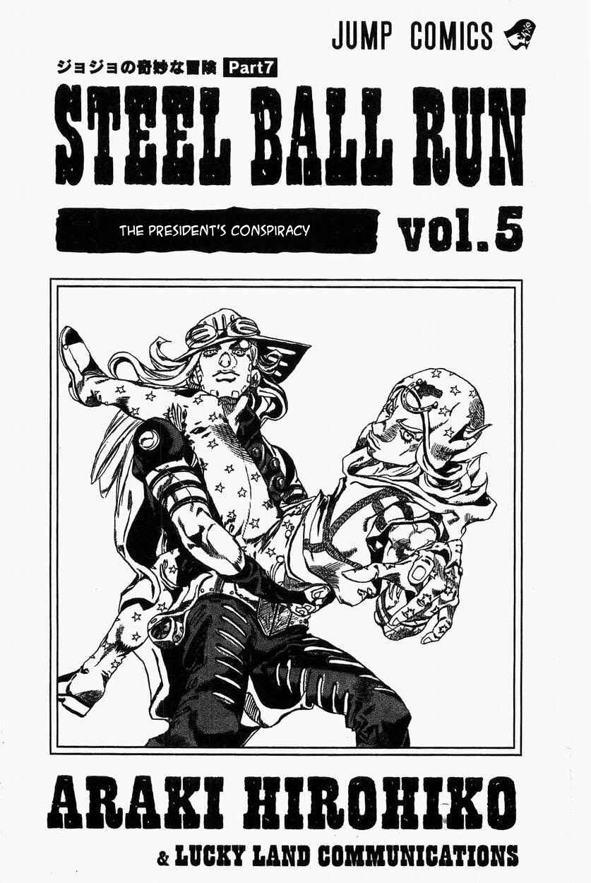 JoJo no Kimyou na Bouken: Part 7 - Steel Ball Run Chapter 24 - Page 4