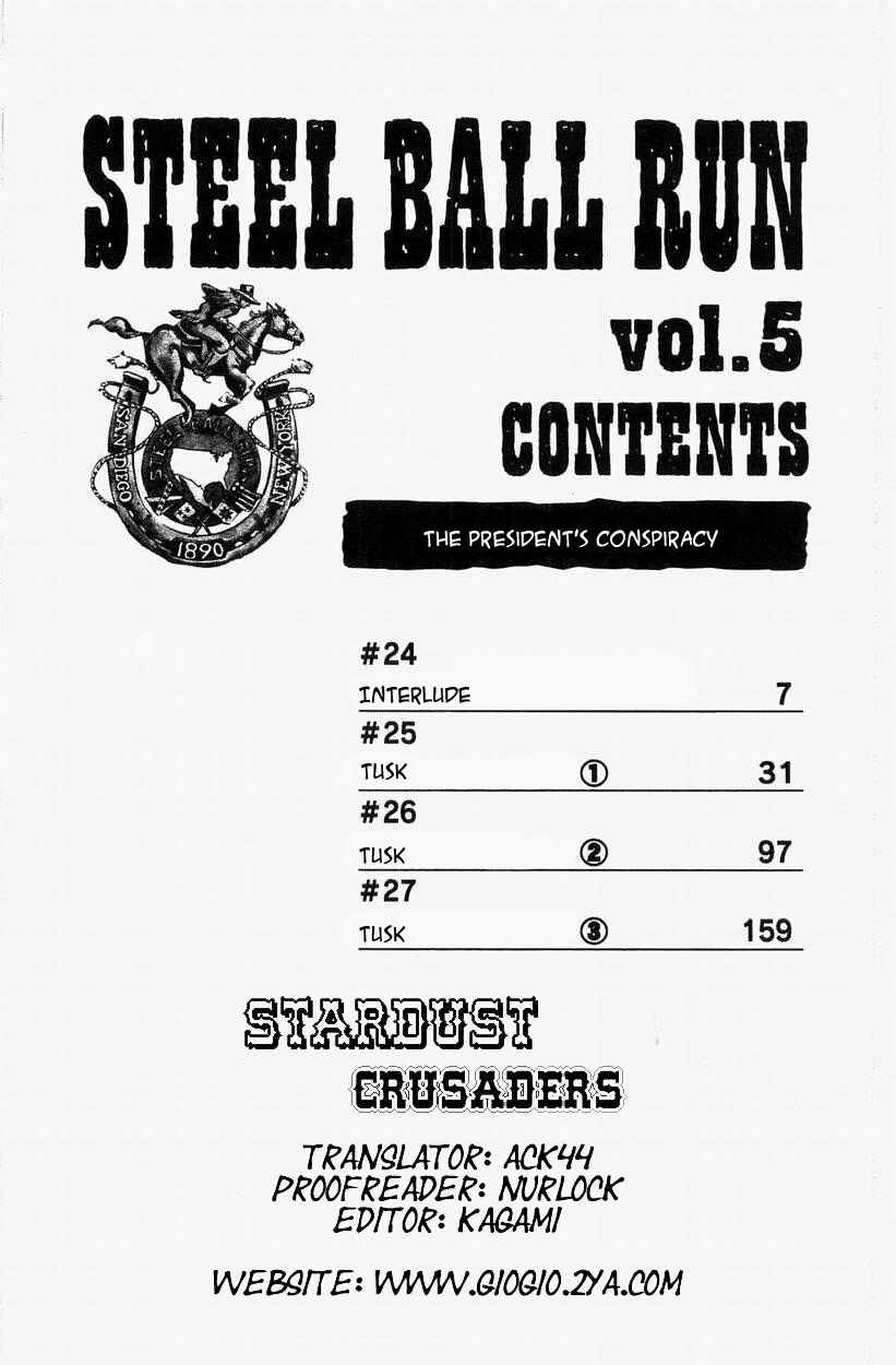 JoJo no Kimyou na Bouken: Part 7 - Steel Ball Run Chapter 24 - Page 7