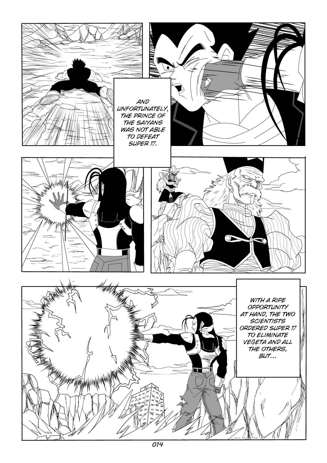Dragon Ball AF - Daitai no Mirai (Doujinshi) Chapter 1 - Page 14
