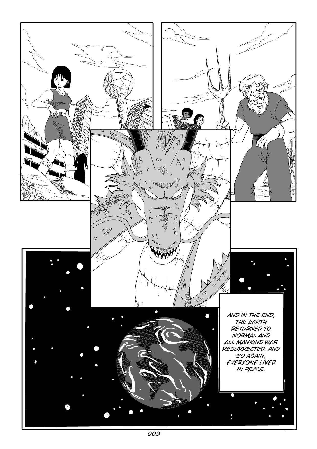 Dragon Ball AF - Daitai no Mirai (Doujinshi) Chapter 1 - Page 9