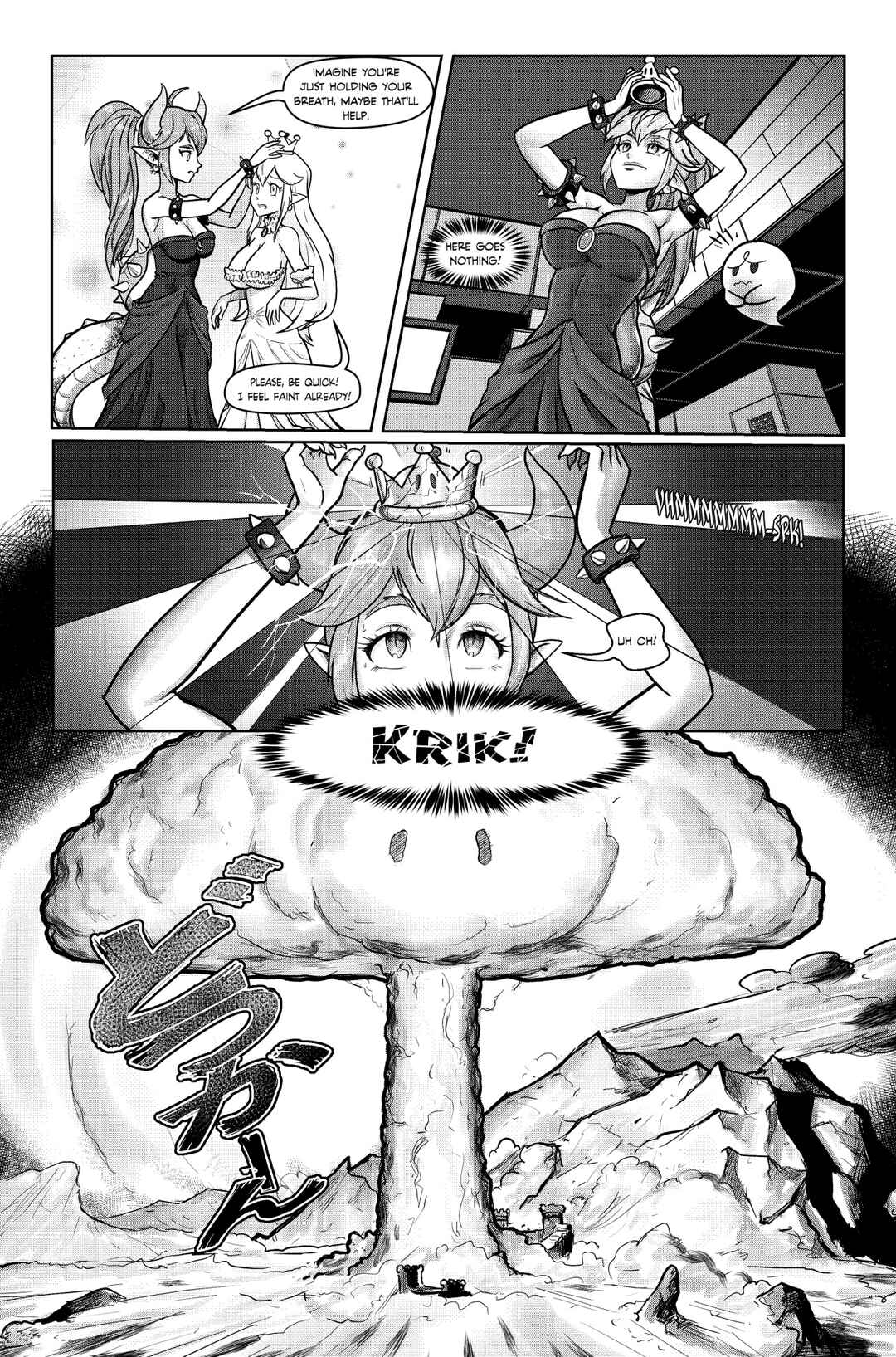 Bowsette Saga Chapter 4 - Page 1