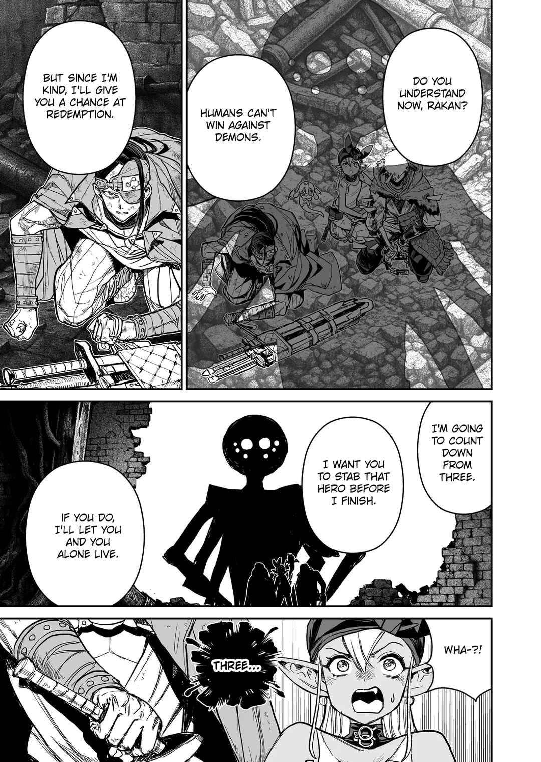 Abandoned: Tsuyosugite Buki ga Kowareru Yuusha to Buki Shokunin no Elf Chapter 12 - Page 11