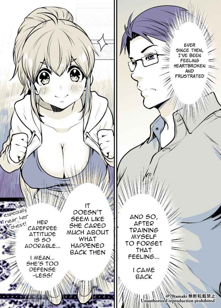 Osananajimi ga Hisabisa ni Saikai Shitara Otagai Kyonyuu ni Natteta Chapter 2 - Page 3