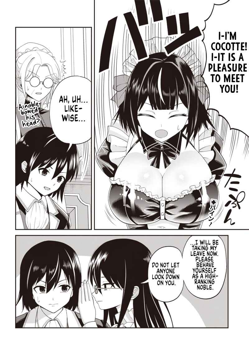 Dokushin Kizoku: Danjohi 1:99 Sekai no Akuyaku Reisoku Chapter 4.2 - Page 1
