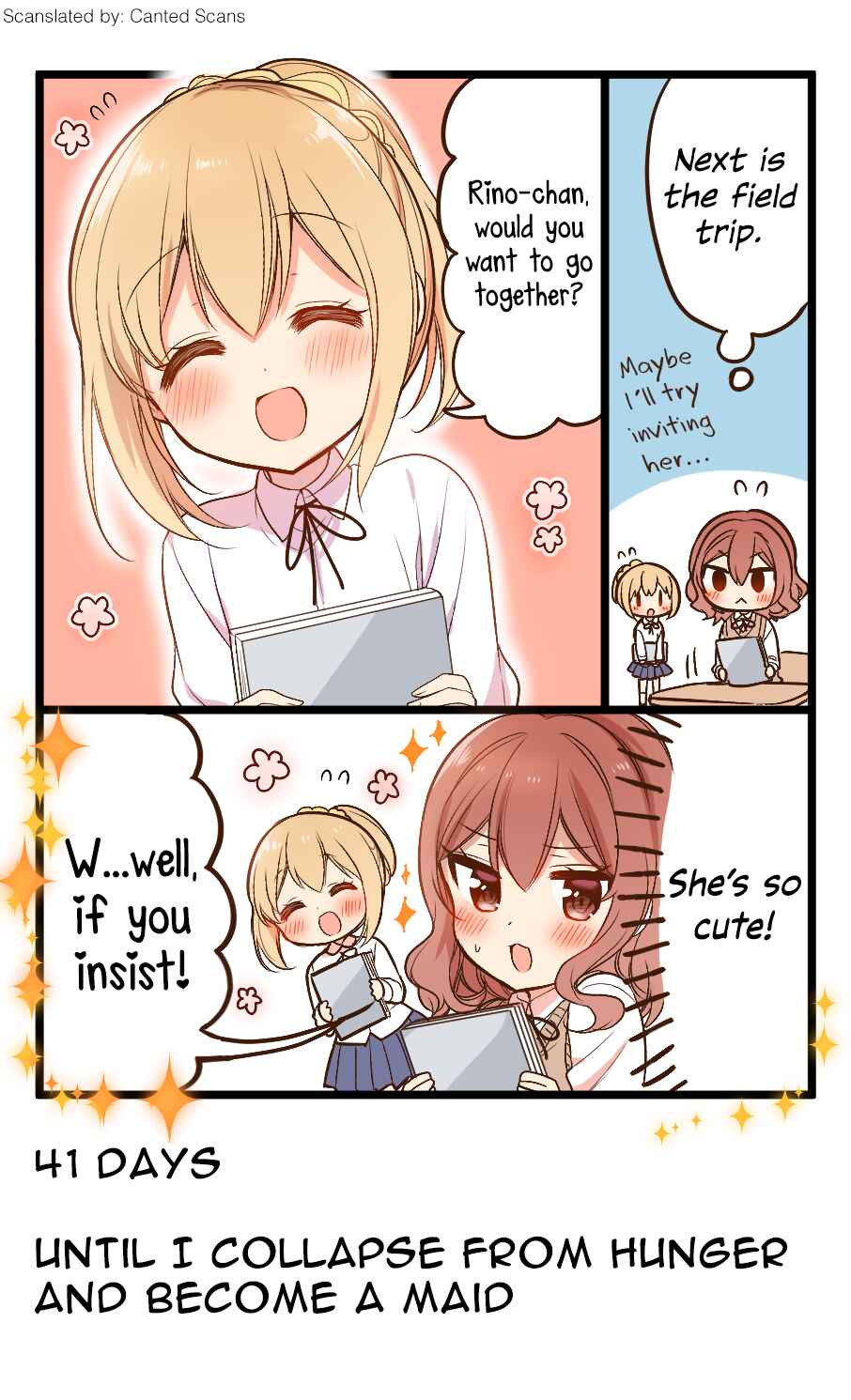 100-nichi go ni Kuufuku de Taore Maid ni Naru Onnanoko Chapter 59 - Page 1