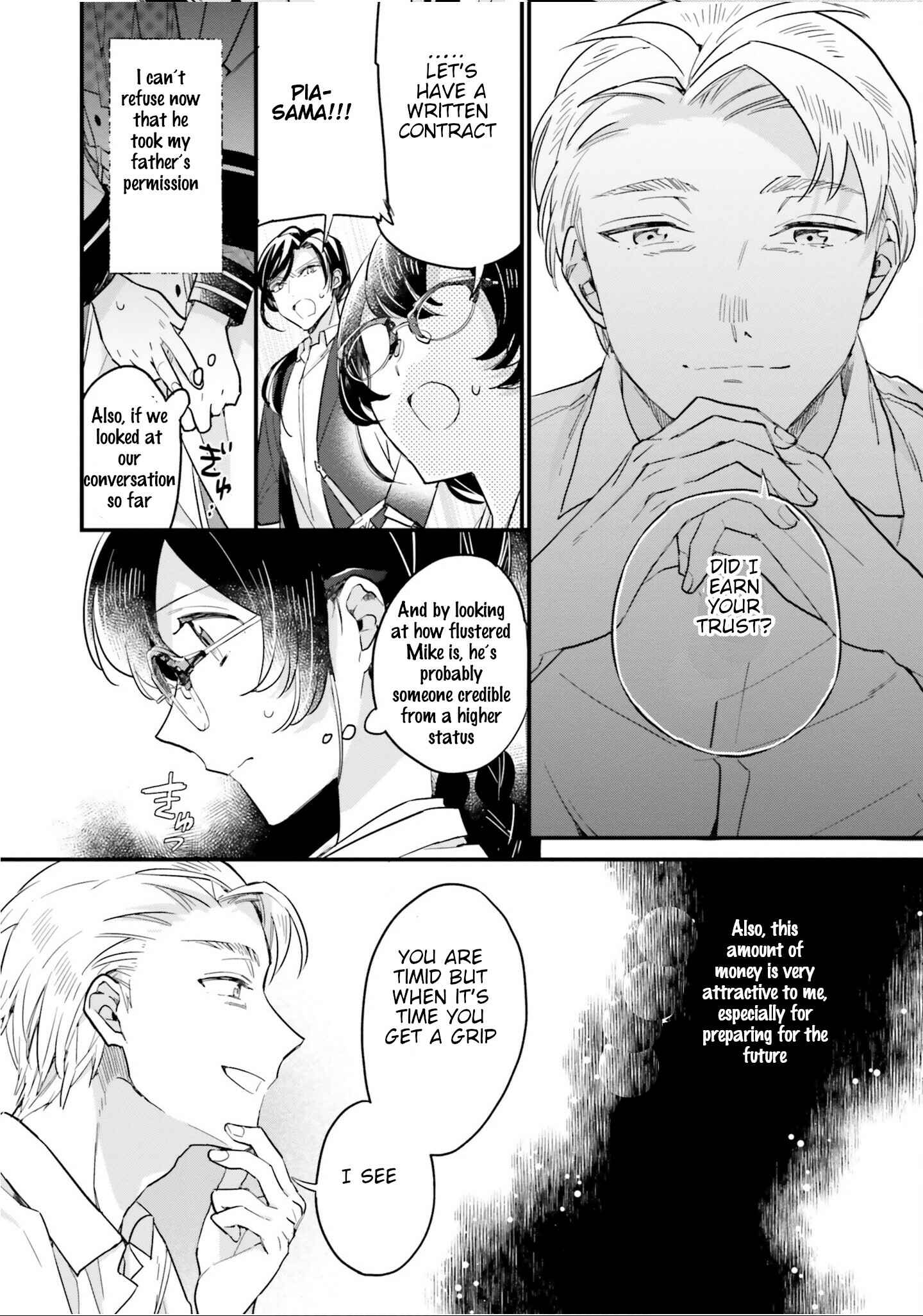 Yowaki MAX Reijou nanoni, Ratsuwan Konyakusha-sama no Kake ni Notte Shimatta Chapter 9 - Page 28