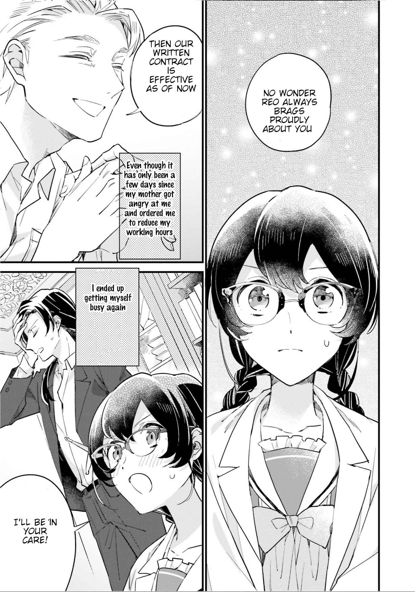 Yowaki MAX Reijou nanoni, Ratsuwan Konyakusha-sama no Kake ni Notte Shimatta Chapter 9 - Page 29