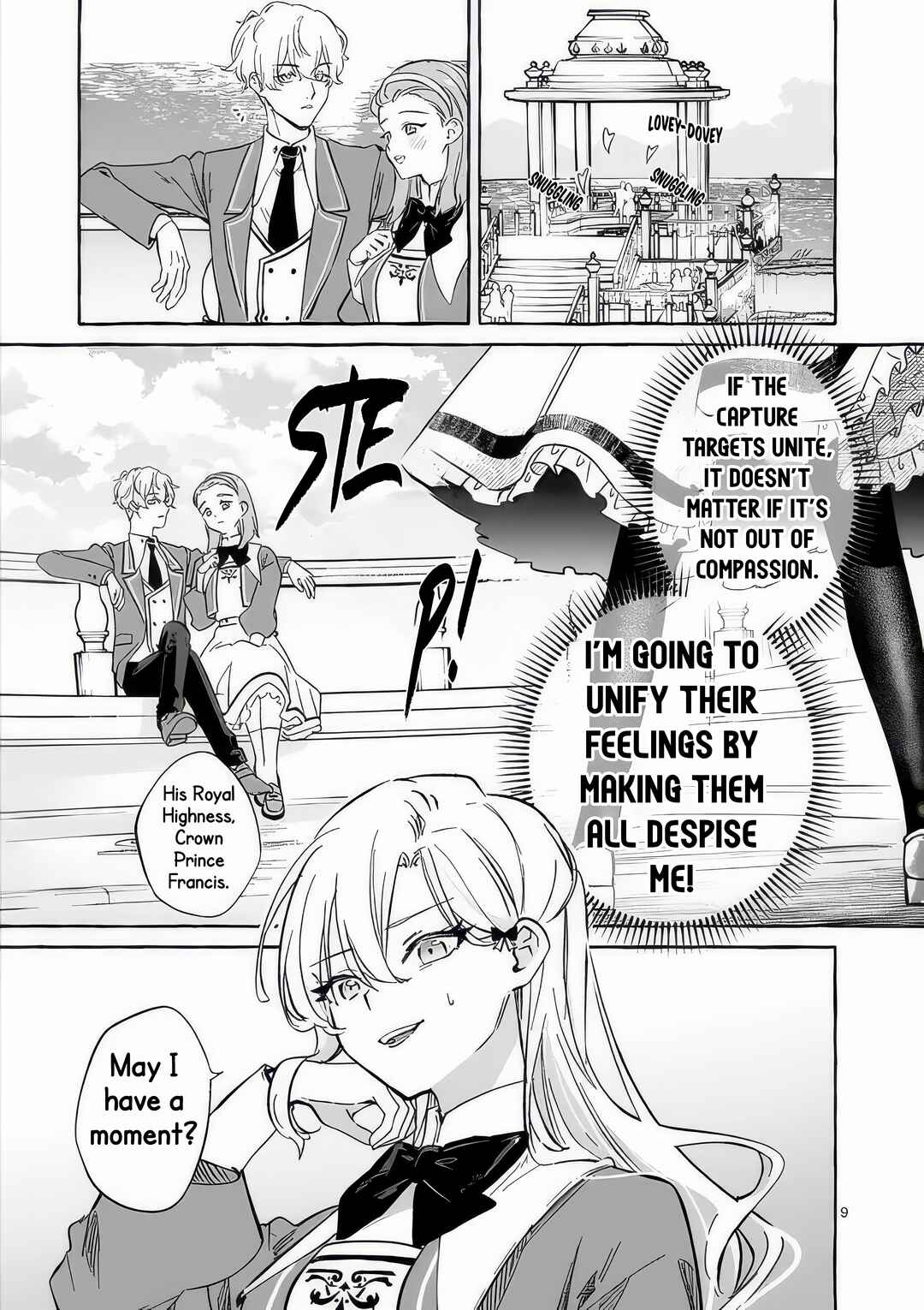 Hametsu o Hikaeta Akuyaku Reijō ga Muri Shite Heroine wo Enjita Kekka Taida na Yosei ga Akogare Nanoni, Daini Oji no Dekiai Route ni Konwakuchu Chapter 10 - Page 12
