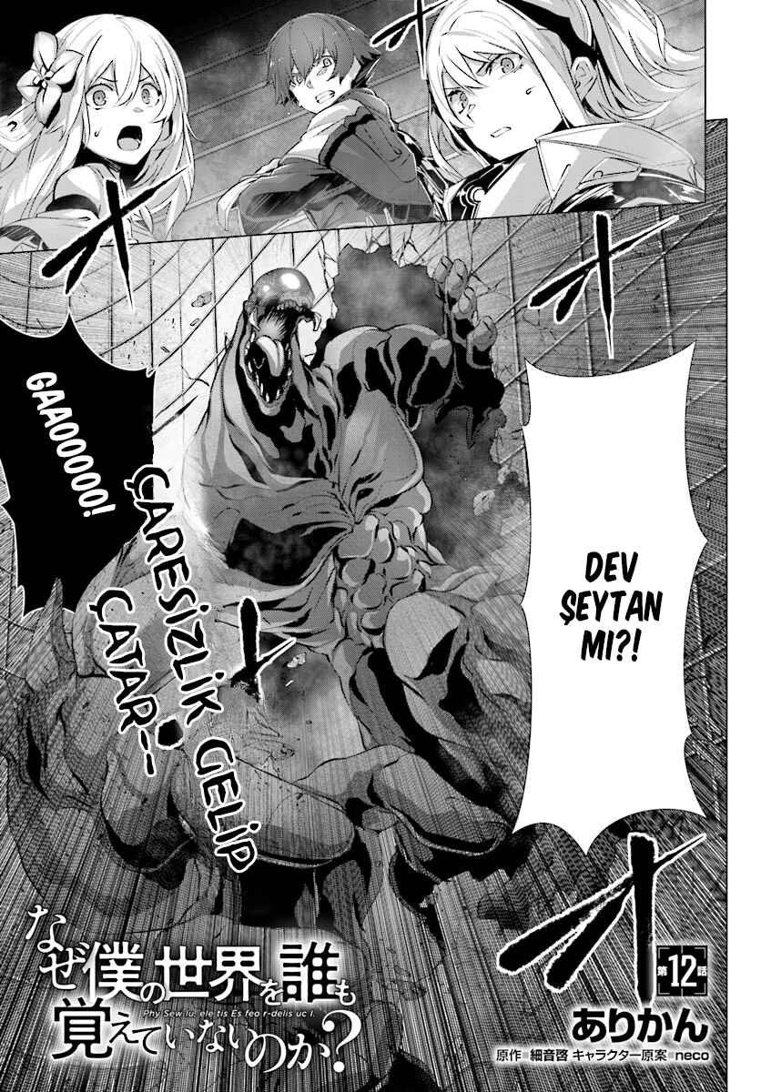 Naze Boku no Sekai wo Daremo Oboeteinai no ka? Chapter 12 - Page 1