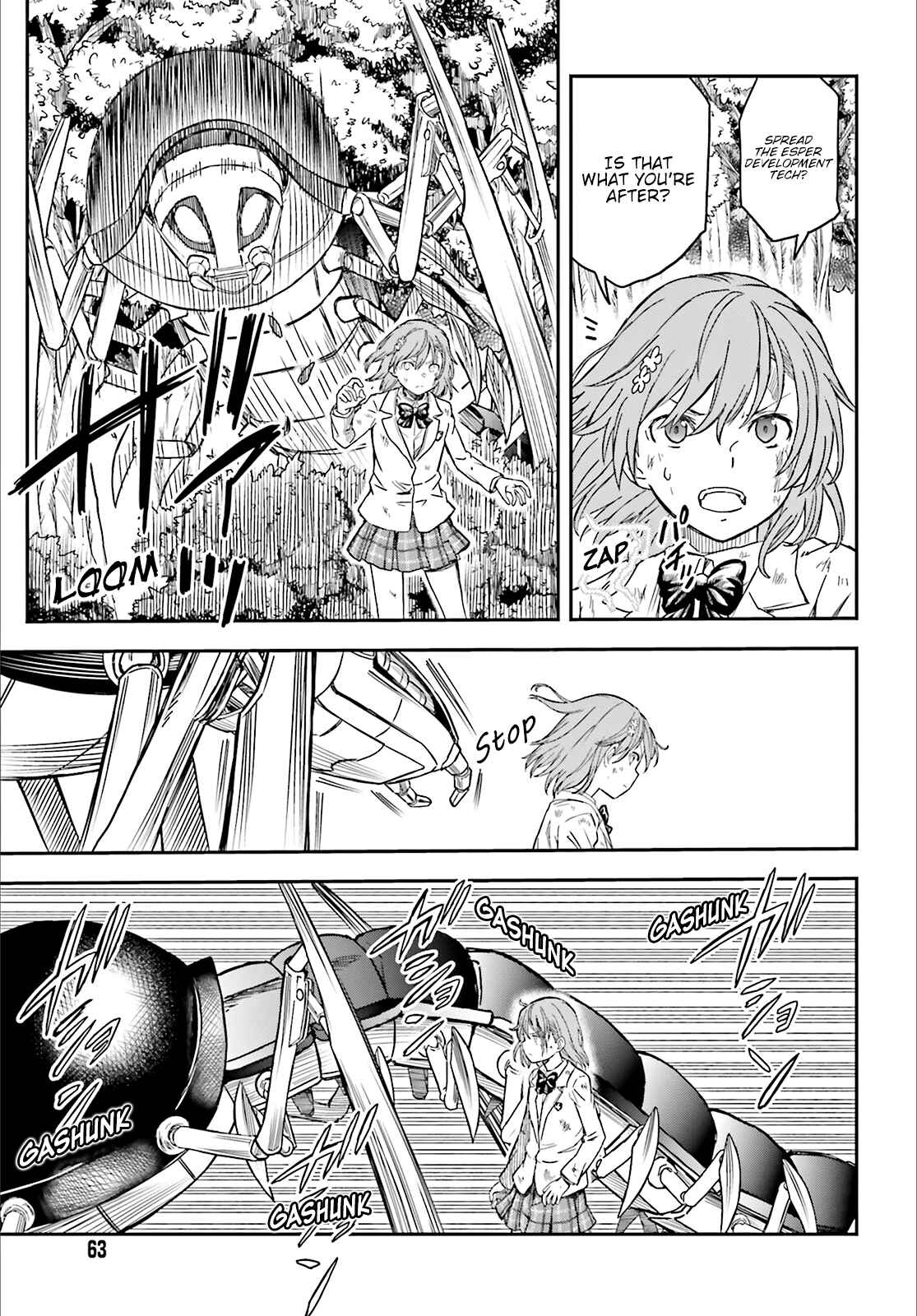 Toaru Majutsu no Index Gaiden: Toaru Kagaku no Railgun Chapter 123 - Page 5