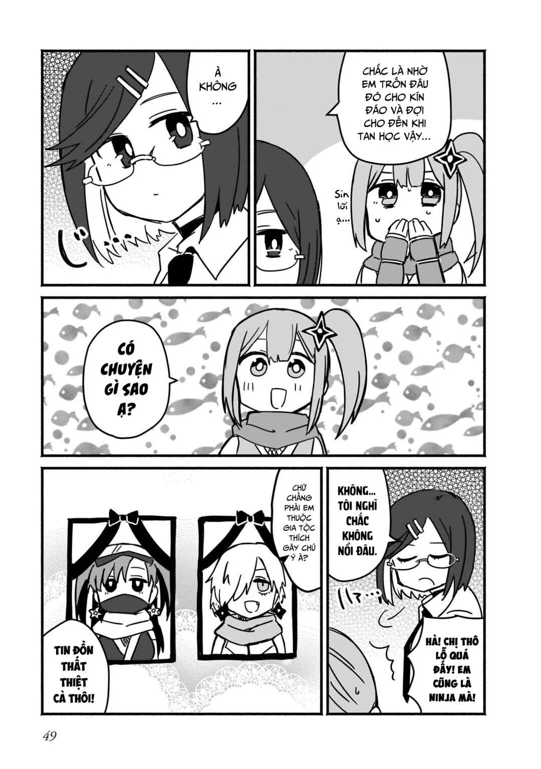 Ninja to Koroshiya no Futarigurashi Chapter 3 - Page 11