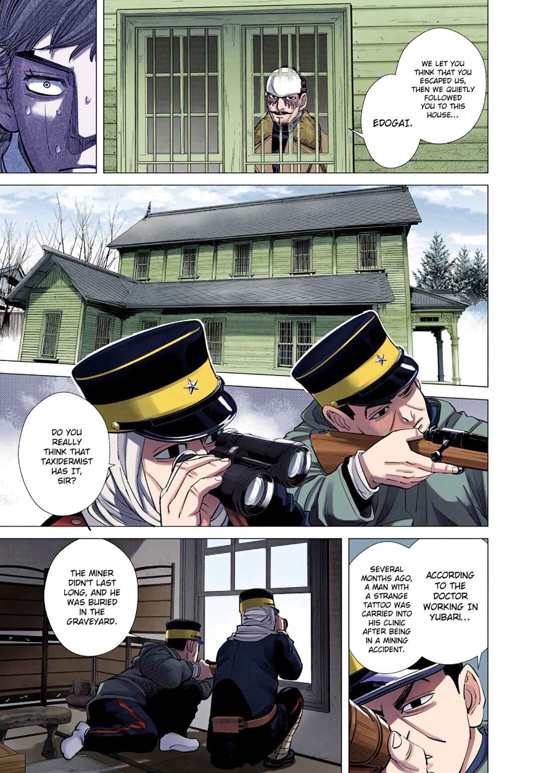 Golden Kamuy (Official Colored) Chapter 71 - Page 9