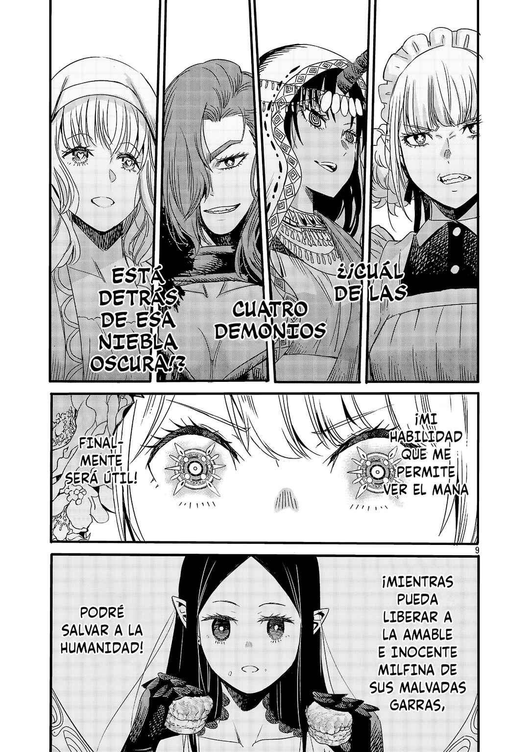 Koushaku Reijou no Rouraku Mission ~Maou to no Seiryaku Kekkon ga, Jinrui Saigo no Kirifuda desu!... tte, Maou ga Onnanoko no Baai wa Dou Sureba Ii no desu ka!?~ Chapter 4 - Page 10