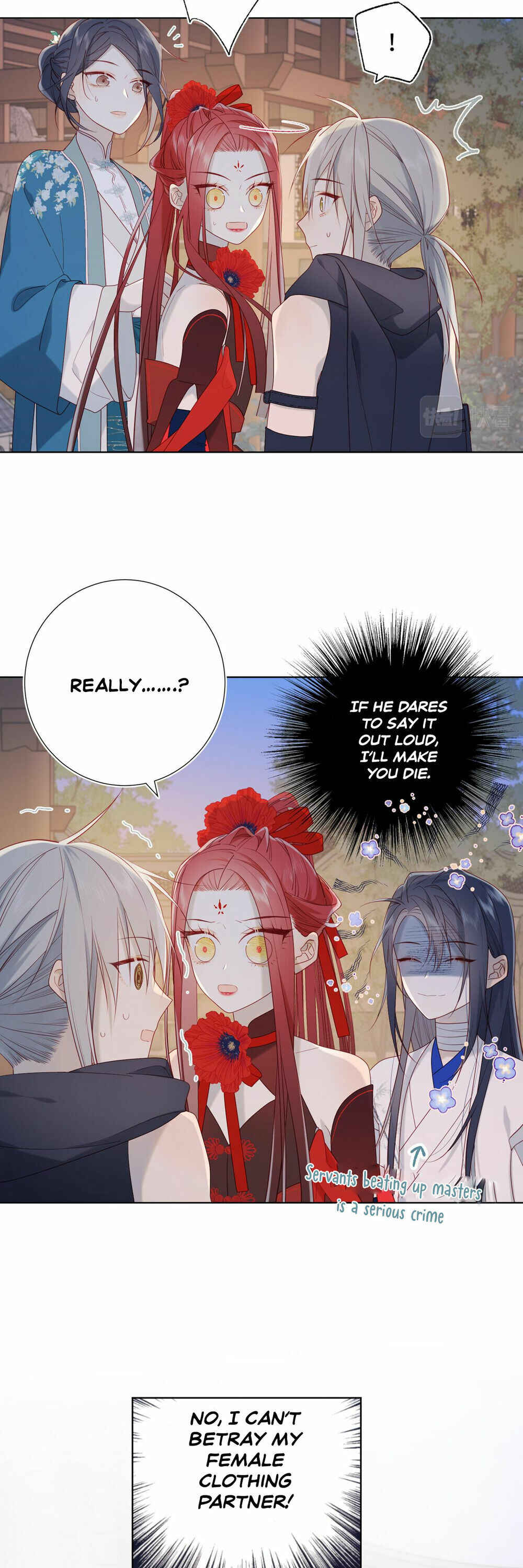 The Villainess Refuses to Flirt With the Male Lead Chapter 30 - Page 3