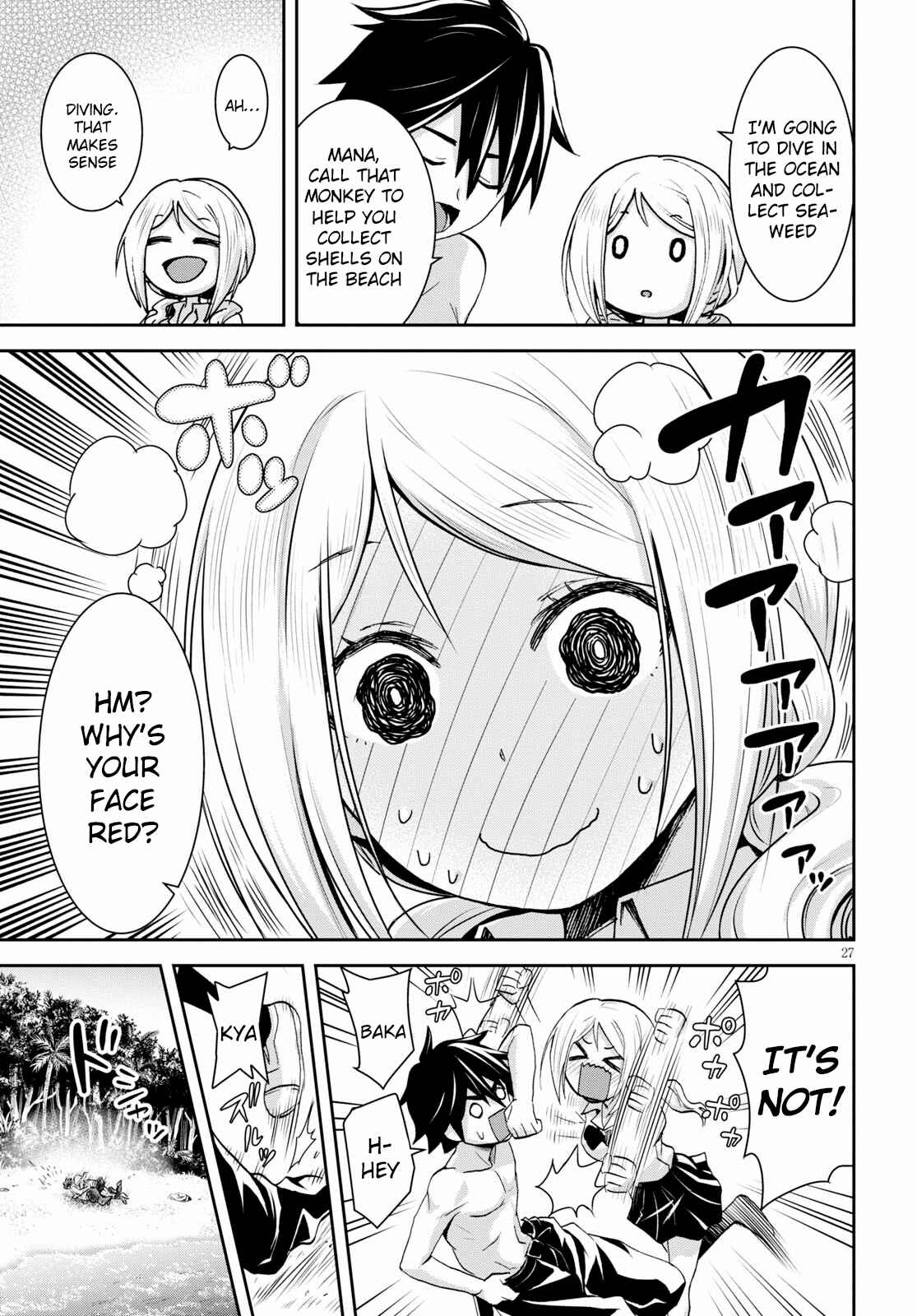 Isekai Yurutto Survival Seikatsu ~Gakkou no Minna to Isekai no Mujintou ni Tenishitakedo Ore Dake Rakushou desu~ Chapter 6 - Page 30