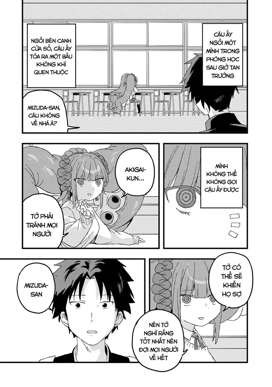 Mizudako-chan kara wa Nigerarenai! Chapter 20 - Page 8