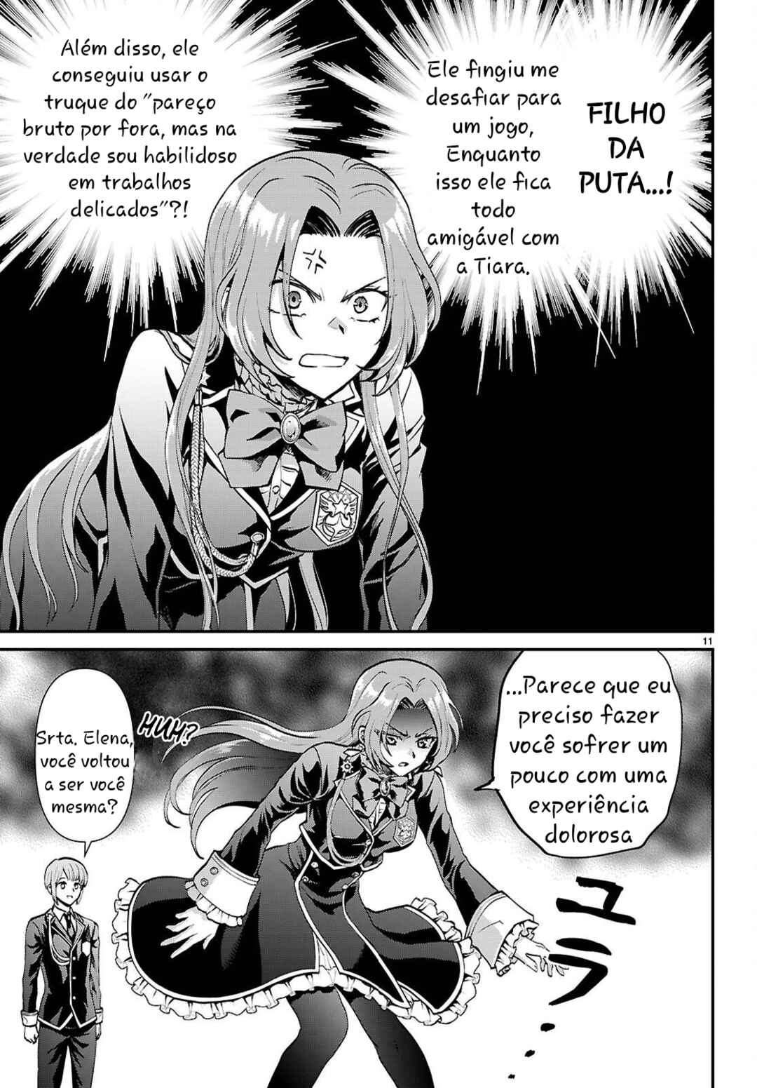 Danshi Koukousei, Otome Game no Akuyaku Reijou ni Tensei Suru. Chapter 5 - Page 11
