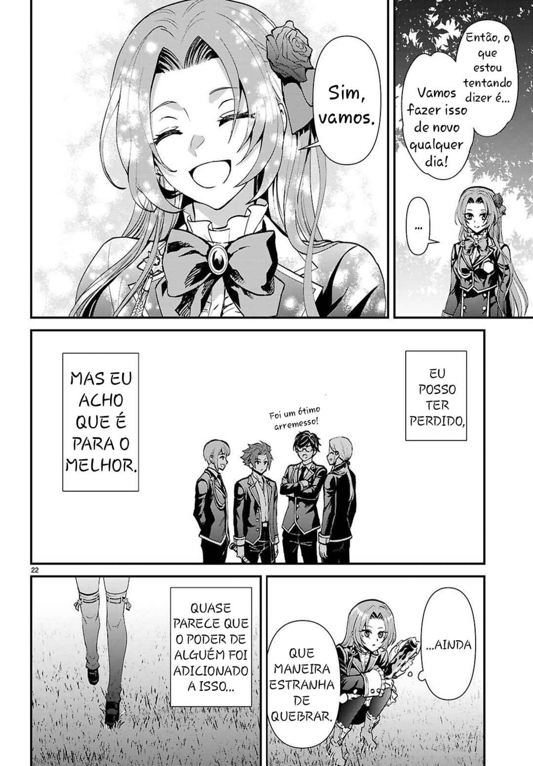 Danshi Koukousei, Otome Game no Akuyaku Reijou ni Tensei Suru. Chapter 5 - Page 22