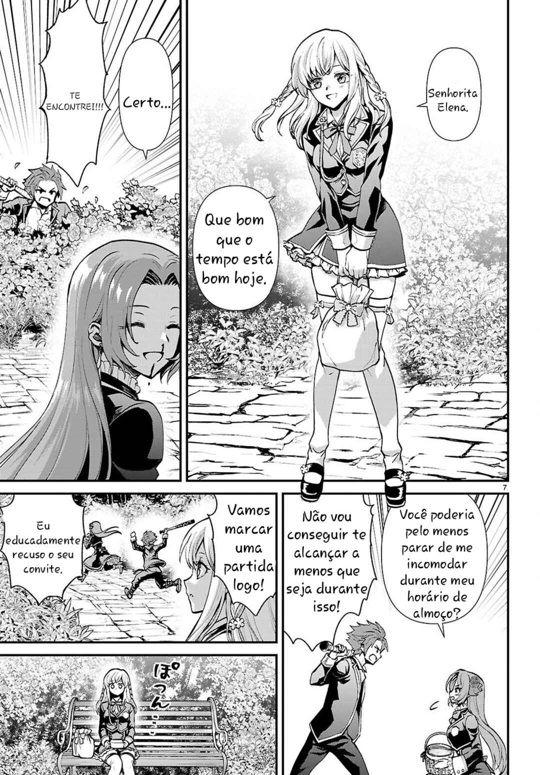 Danshi Koukousei, Otome Game no Akuyaku Reijou ni Tensei Suru. Chapter 5 - Page 7