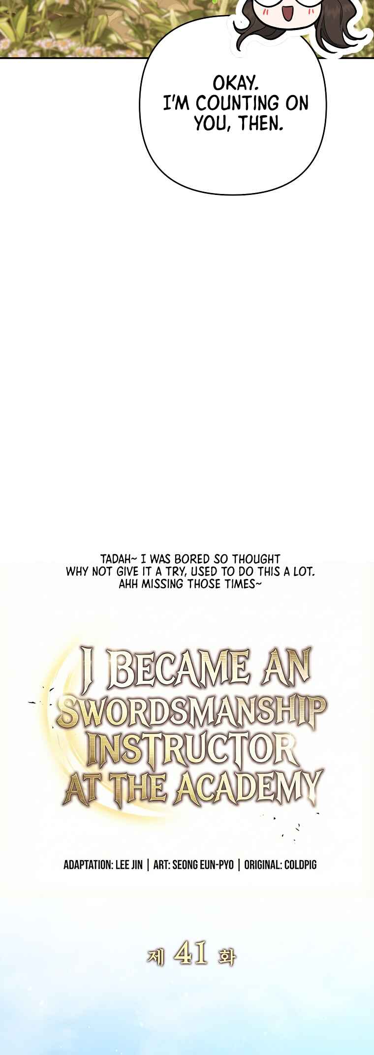 I Became a Swordsmanship Instructor at the Academy Chapter 41 - Page 47
