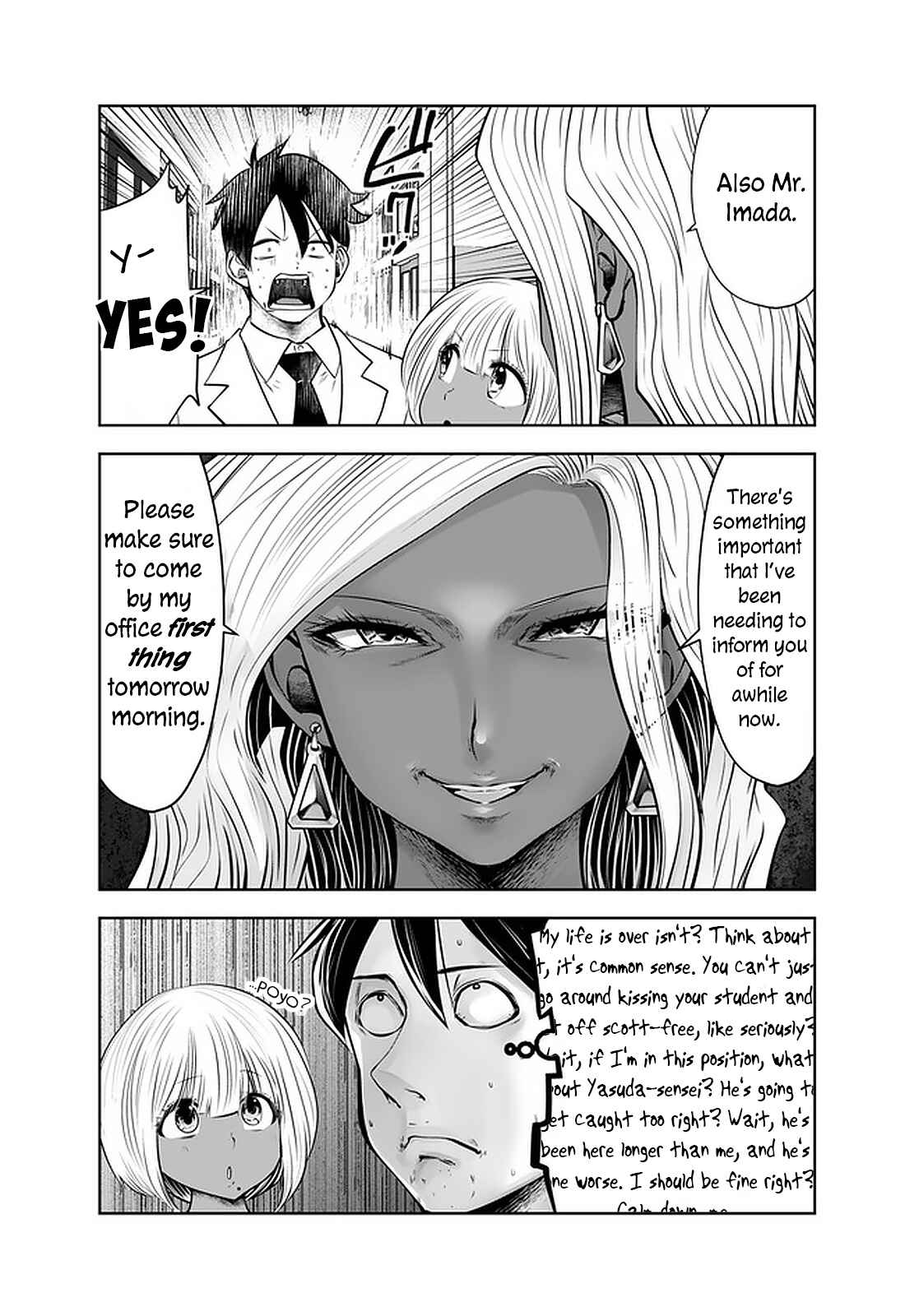 Black Gakkou ni Tsutomete Shimatta Sensei Chapter 24 - Page 6