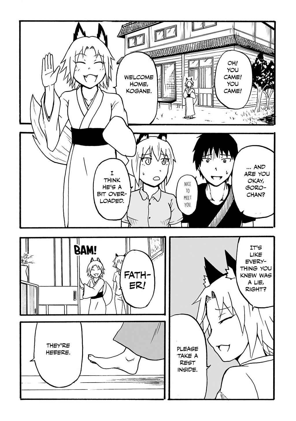 Totsugi Okureta Kitsune ga Yome ni Kuru Hanashi Chapter 20.2 - Page 2