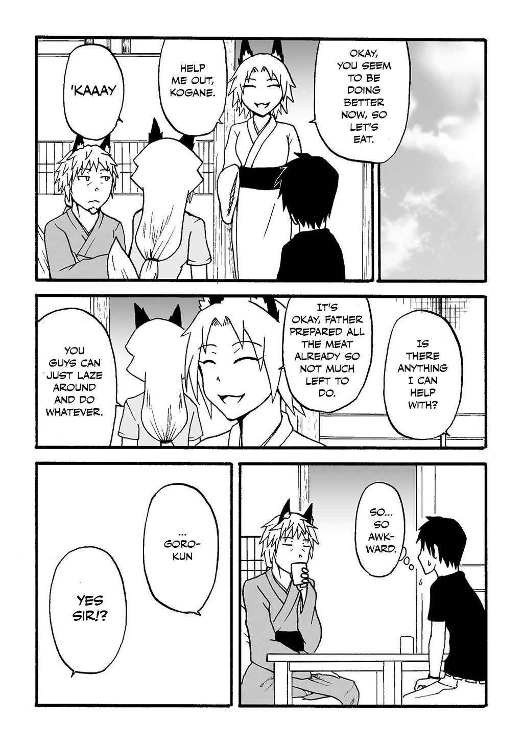 Totsugi Okureta Kitsune ga Yome ni Kuru Hanashi Chapter 20.2 - Page 4