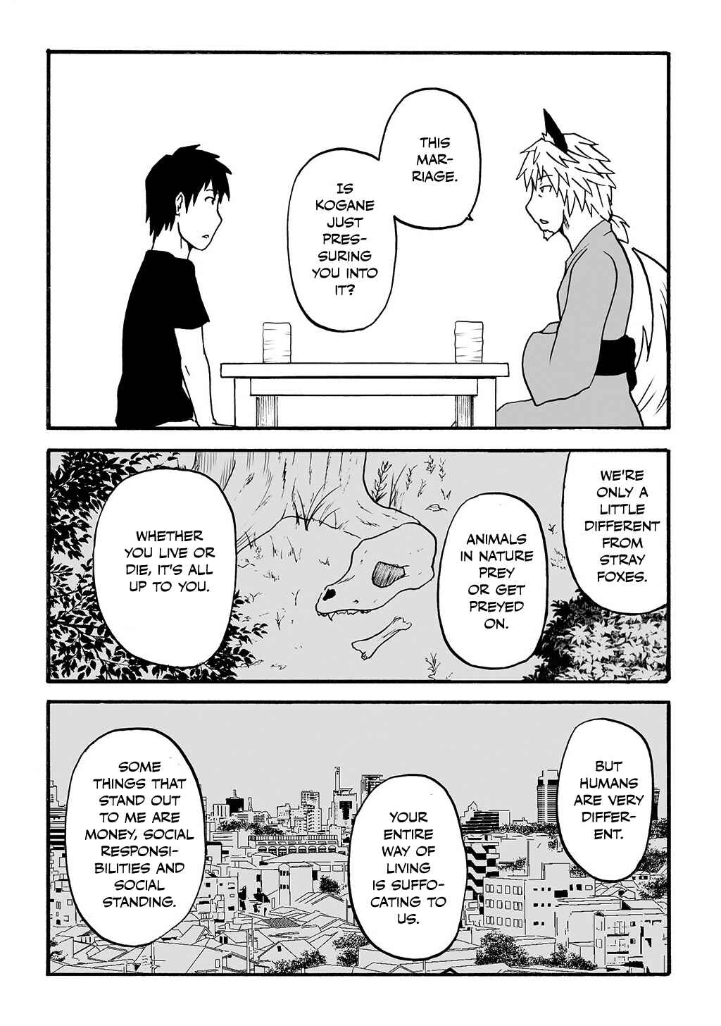 Totsugi Okureta Kitsune ga Yome ni Kuru Hanashi Chapter 20.2 - Page 5