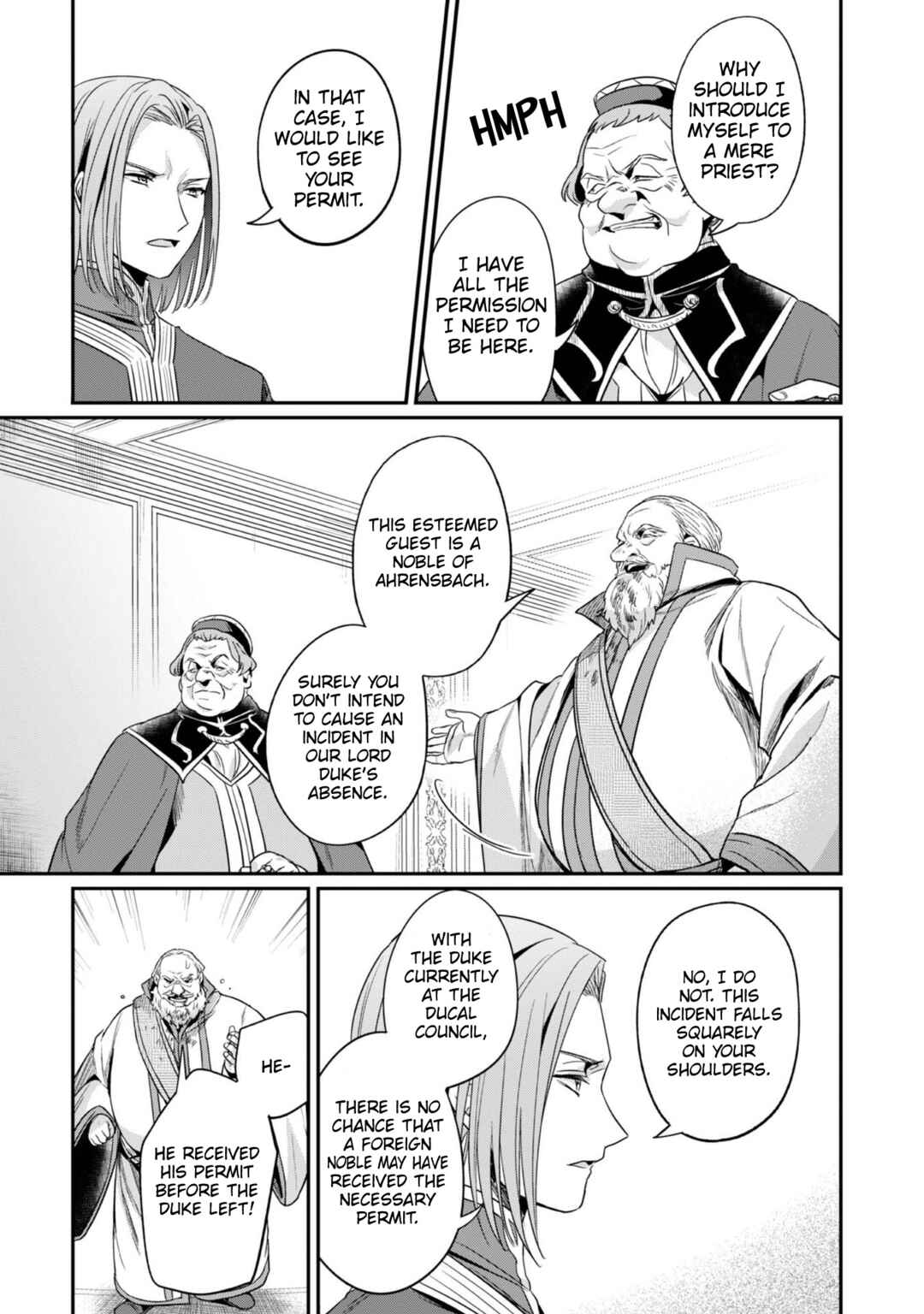 Honzuki no Gekokujou: Shisho ni Naru tame ni wa Shudan o Erandeiraremasen—Dai-2 Bu: Hon no Tamenara Miko ni Naru! Chapter 60 - Page 4