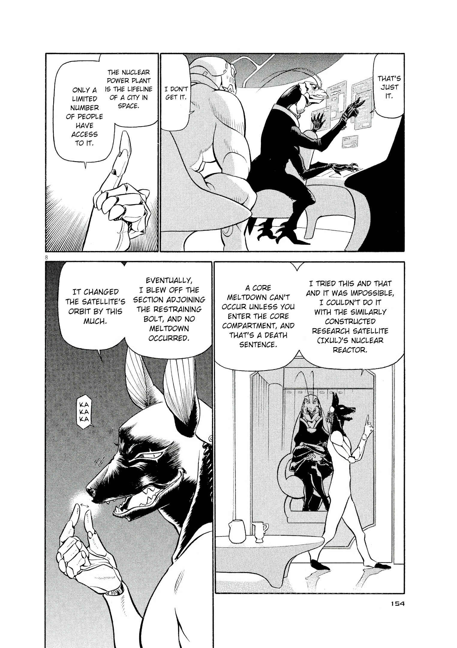Tetsuwan Birdy Evolution Chapter 63 - Page 8