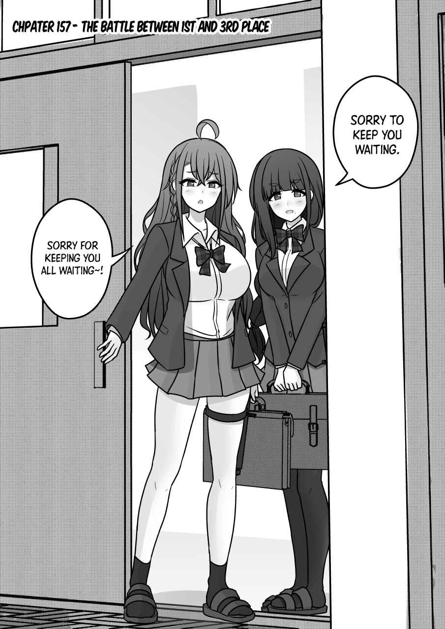 Danjo-hi 1:39 no Heikou Sekai wa Omoi no Hoka Futsuu Chapter 157 - Page 1