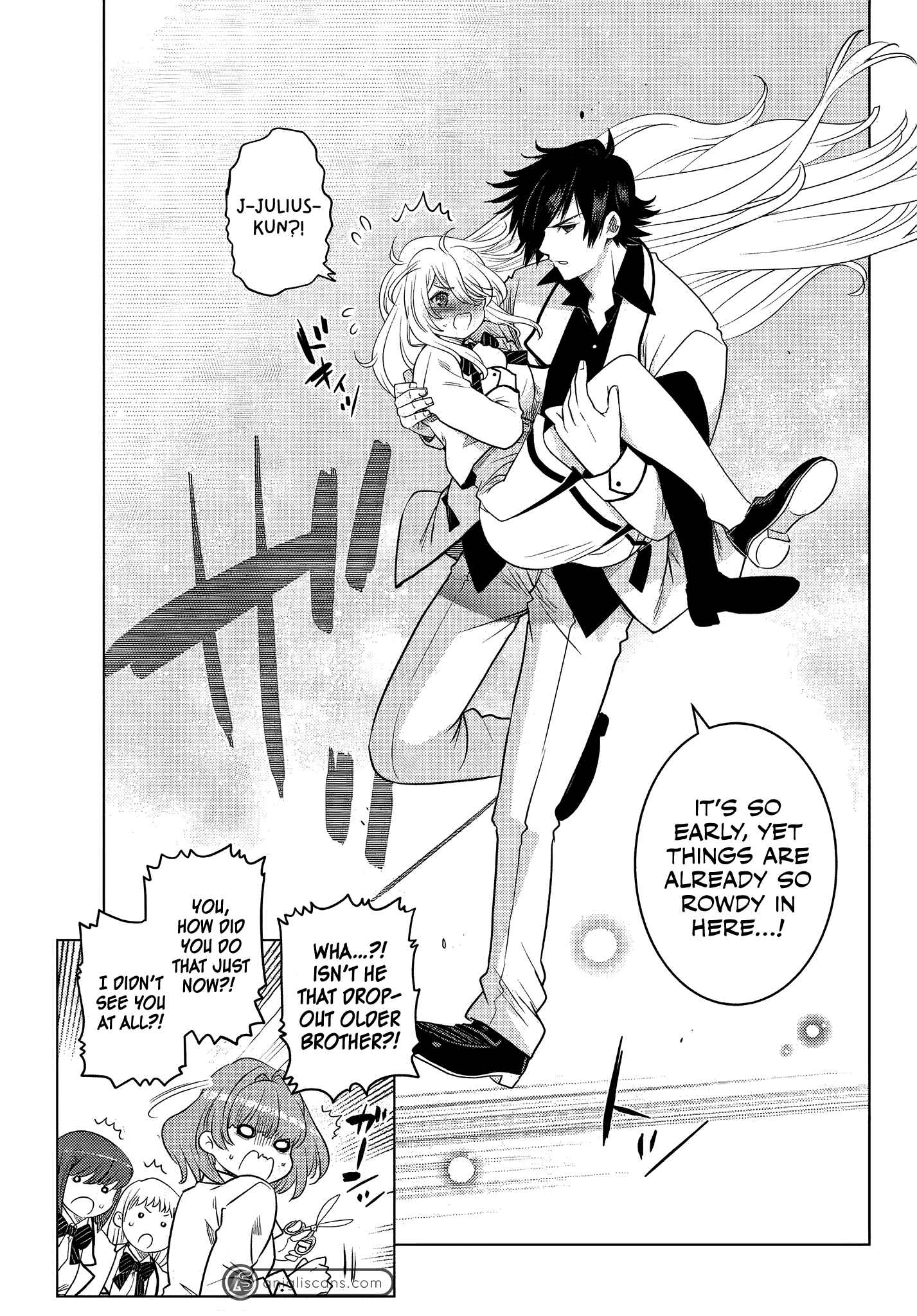 Ochikobore Datta Ani ga Jitsuha Saikyou ~Shijou Saikyou no Yuusha wa Tensei-shi, Gakuen de Mujikaku ni Musou Suru~ Chapter 2.1 - Page 11