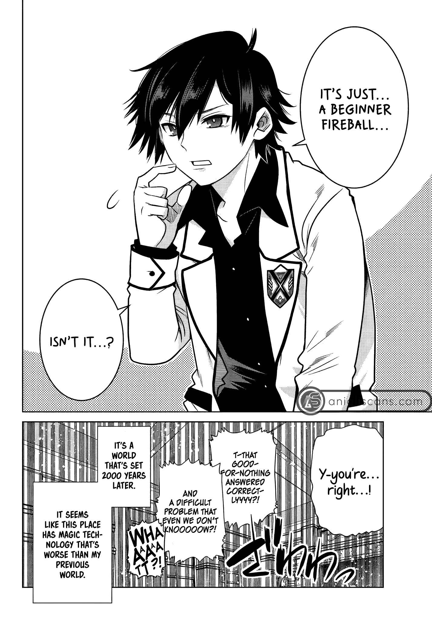 Ochikobore Datta Ani ga Jitsuha Saikyou ~Shijou Saikyou no Yuusha wa Tensei-shi, Gakuen de Mujikaku ni Musou Suru~ Chapter 2.1 - Page 4