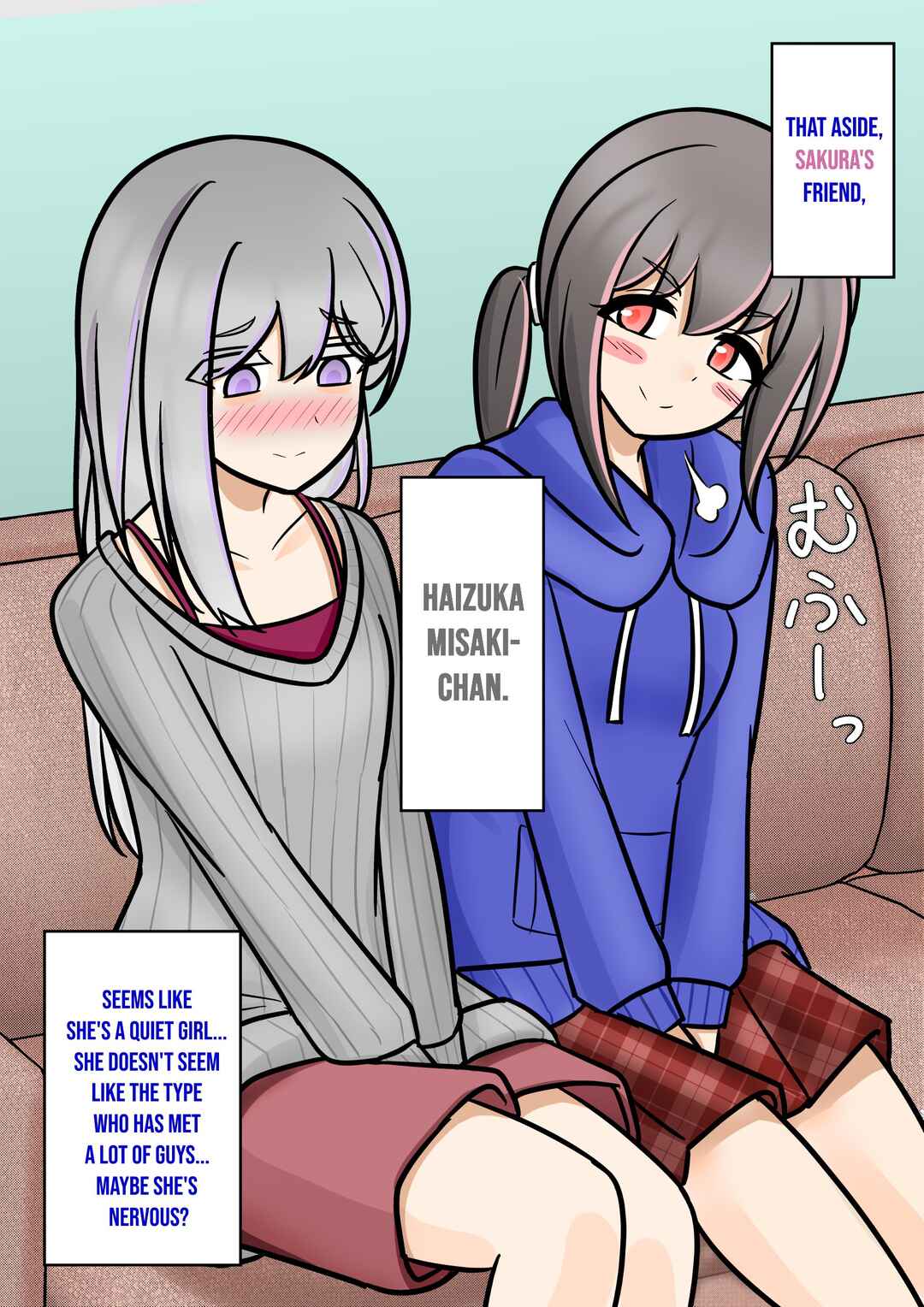 Danjo-hi 1:39 no Heikou Sekai wa Omoi no Hoka Futsuu (Fan Colored) Chapter 136 - Page 3