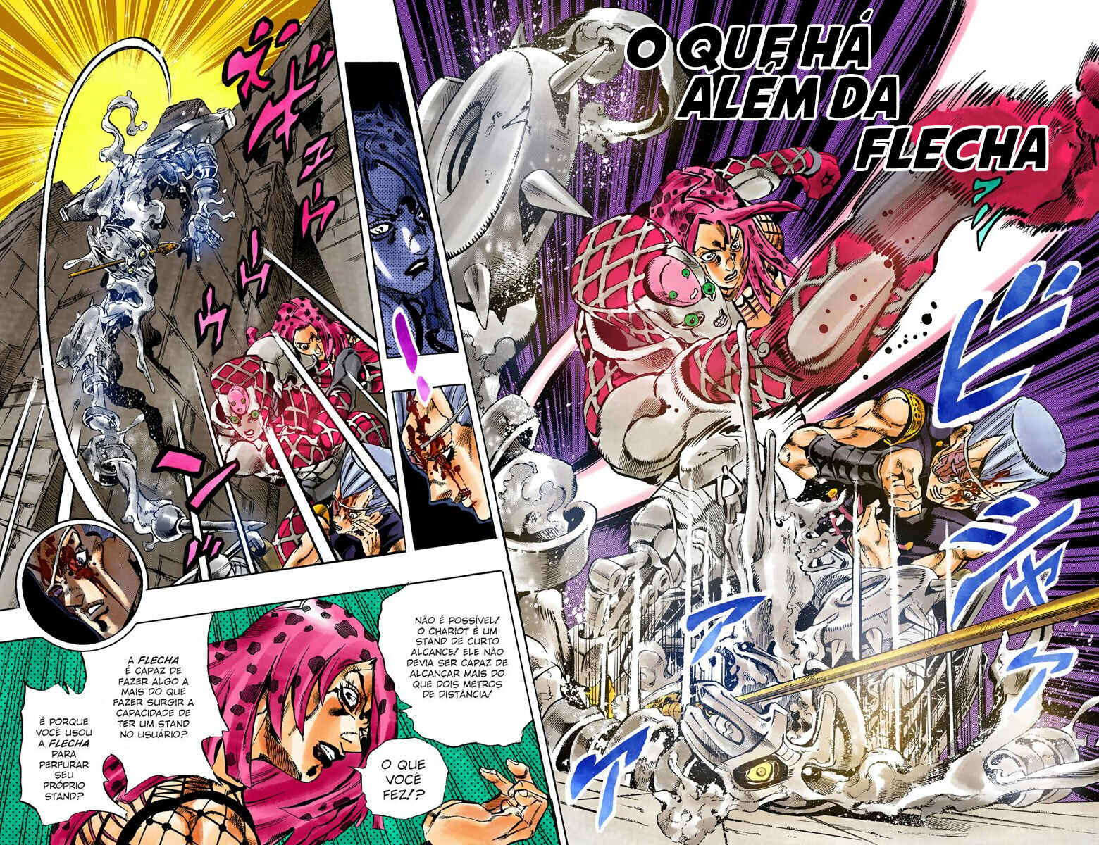 JoJo no Kimyou na Bouken: Part 5 - Ougon no Kaze Color-ban Chapter 132 - Page 2