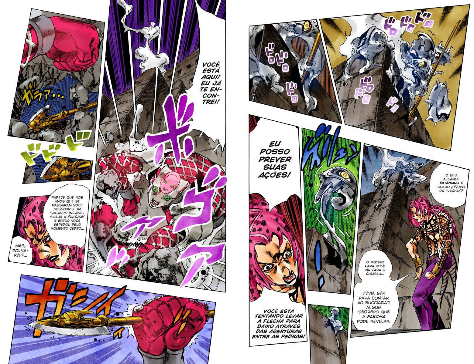 JoJo no Kimyou na Bouken: Part 5 - Ougon no Kaze Color-ban Chapter 132 - Page 4