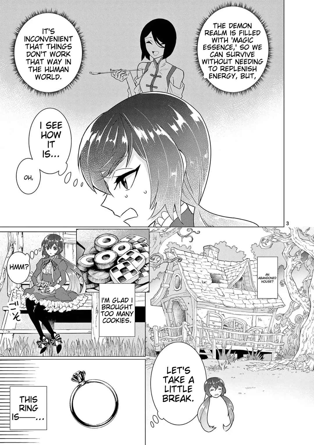 Isekai Tensei Shite Majo ni Natta node Slow Life o Okuritai noni Maou ga Nigashite Kuremasen Chapter 3 - Page 4