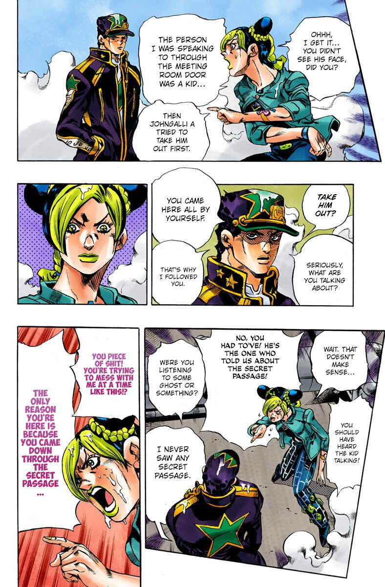 JoJo no Kimyou na Bouken: Part 6 - Stone Ocean Color-ban Chapter 16 - Page 12